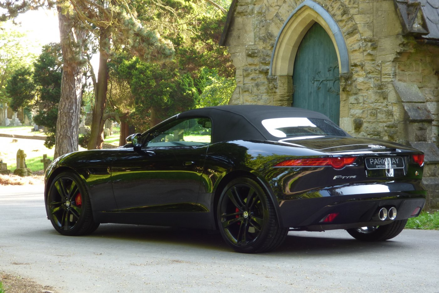 Jaguar F Type Convertible Black
